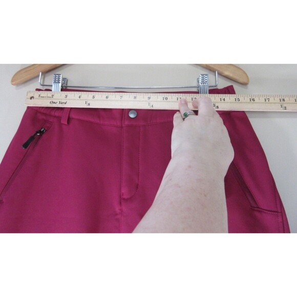NEW TSLA Winter Snow Pants Womens Med Burgundy Waterproof (AS IS ) - Picture 12 of 13